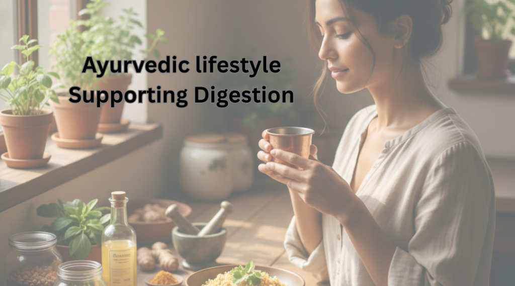 ayurvedic lifestyle supporting digestion