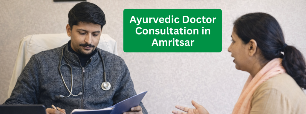 Dr Arjun Bawa reviewing patient reports during consultation