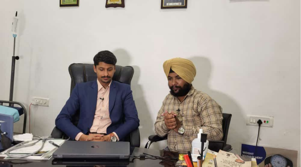 ayurvedic doctor consultation focused on listening and observation