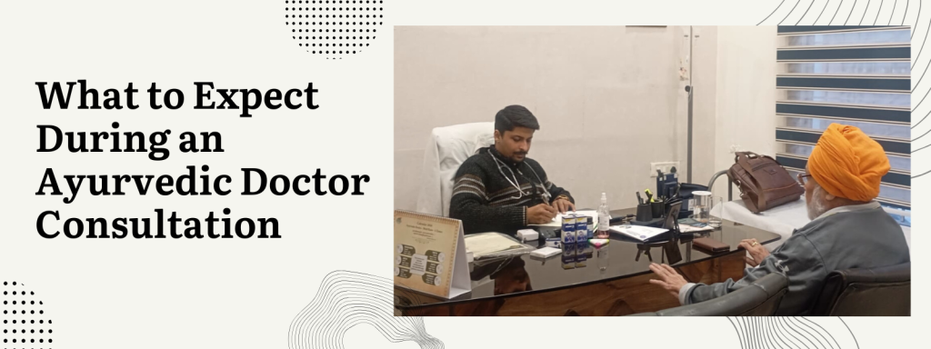 ayurvedic doctor consultation with personalised wellness guidance