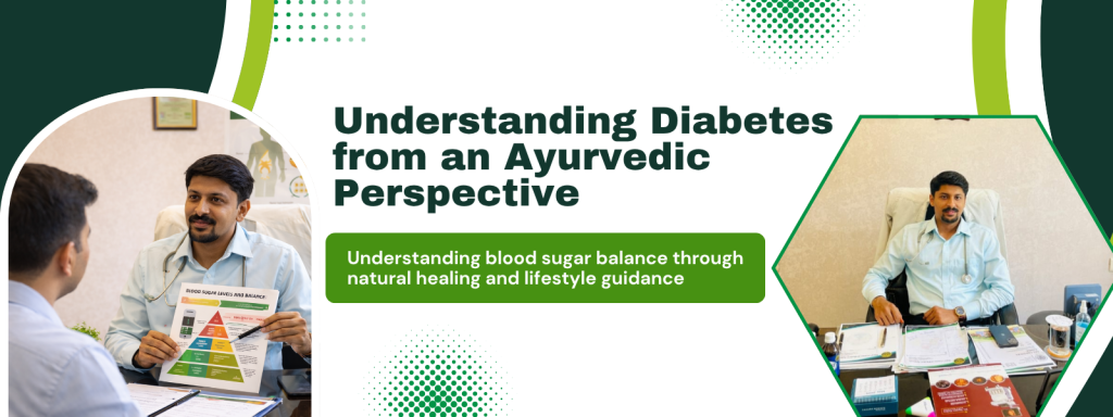 understanding diabetes ayurvedic perspective consultation with doctor explaining blood sugar balance
