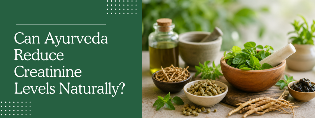 Ayurvedic treatment for high creatinine with natural herbs and kidney health support at Ayuvacare Amritsar