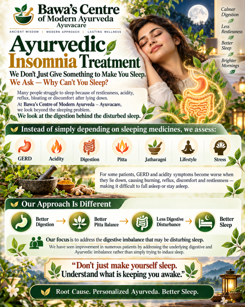 Ayurvedic Treatment for Insomnia